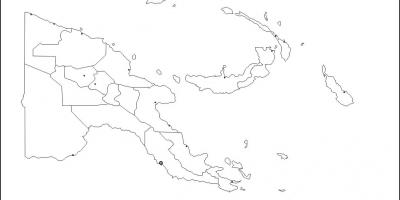 خريطة بابوا غينيا الجديدة خريطة مخطط